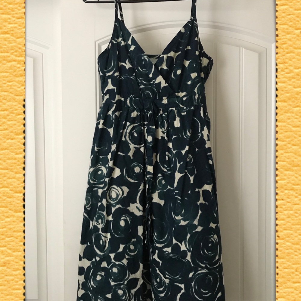 Garnet Hill green dress